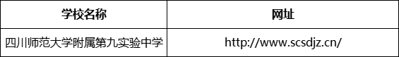 廣安市四川師范大學(xué)附屬第九實(shí)驗(yàn)中學(xué)網(wǎng)址是什么？