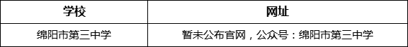綿陽市第三中學(xué)網(wǎng)址是什么？