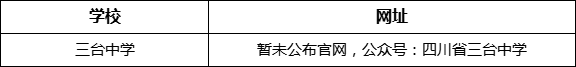 綿陽市三臺中學(xué)網(wǎng)址是什么？