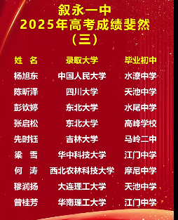 2026年瀘州市四川省敘永第一中學(xué)校升學(xué)率怎么樣？