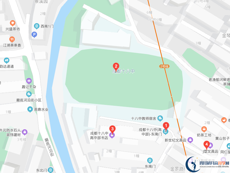 成都十八中學(xué)校地址在哪里？