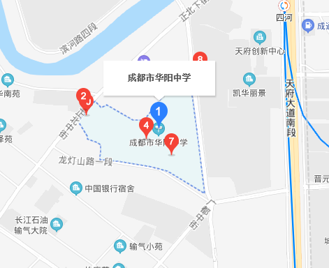 成都市華陽(yáng)中學(xué)位置在哪里？