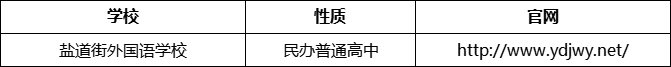 成都市鹽道街外國語學(xué)校官網(wǎng)、網(wǎng)址、官方網(wǎng)站