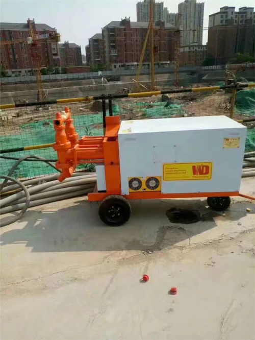 惠州梅州公路路面加固注浆泵远距离输送电动注浆机